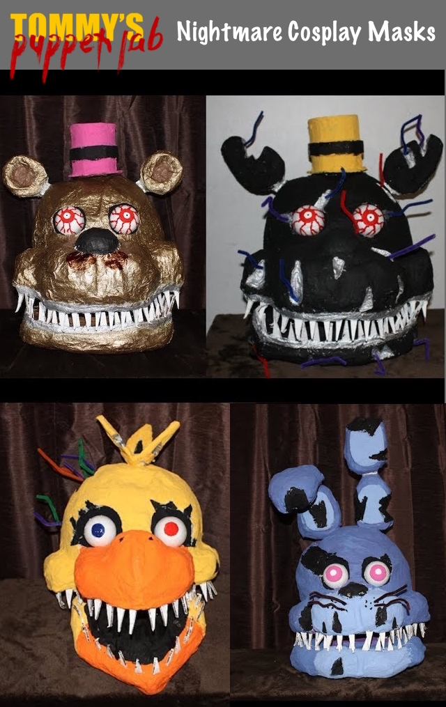 Puppets and Cosplay Masks Tommy's Puppet Lab