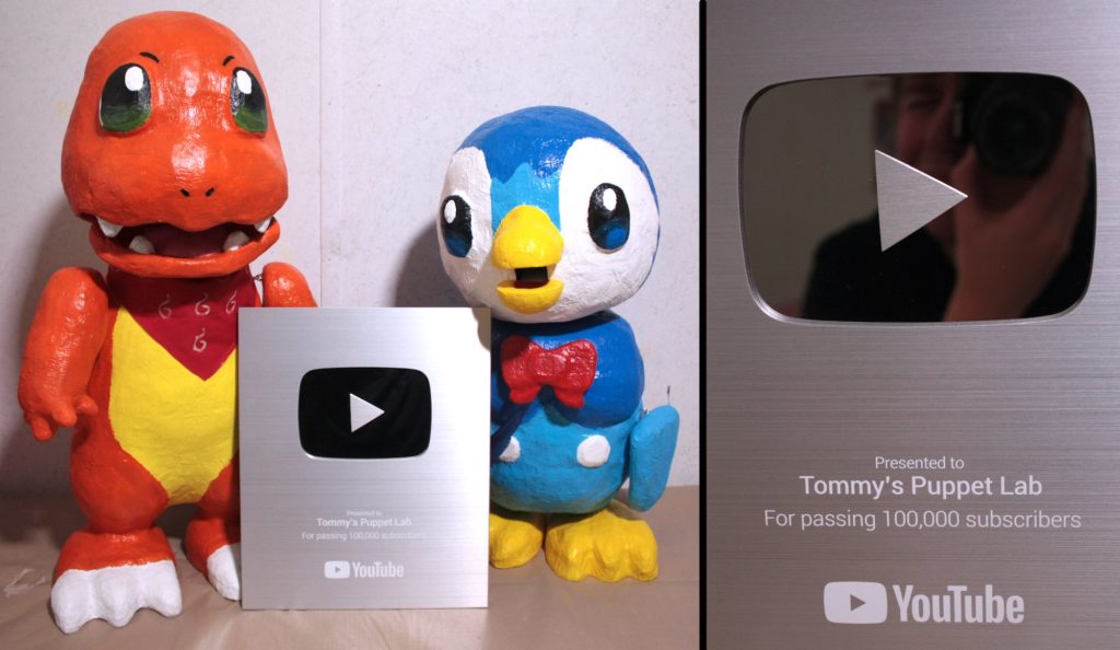 4 PUPPET YOUTUBE CHANNEL AWARD