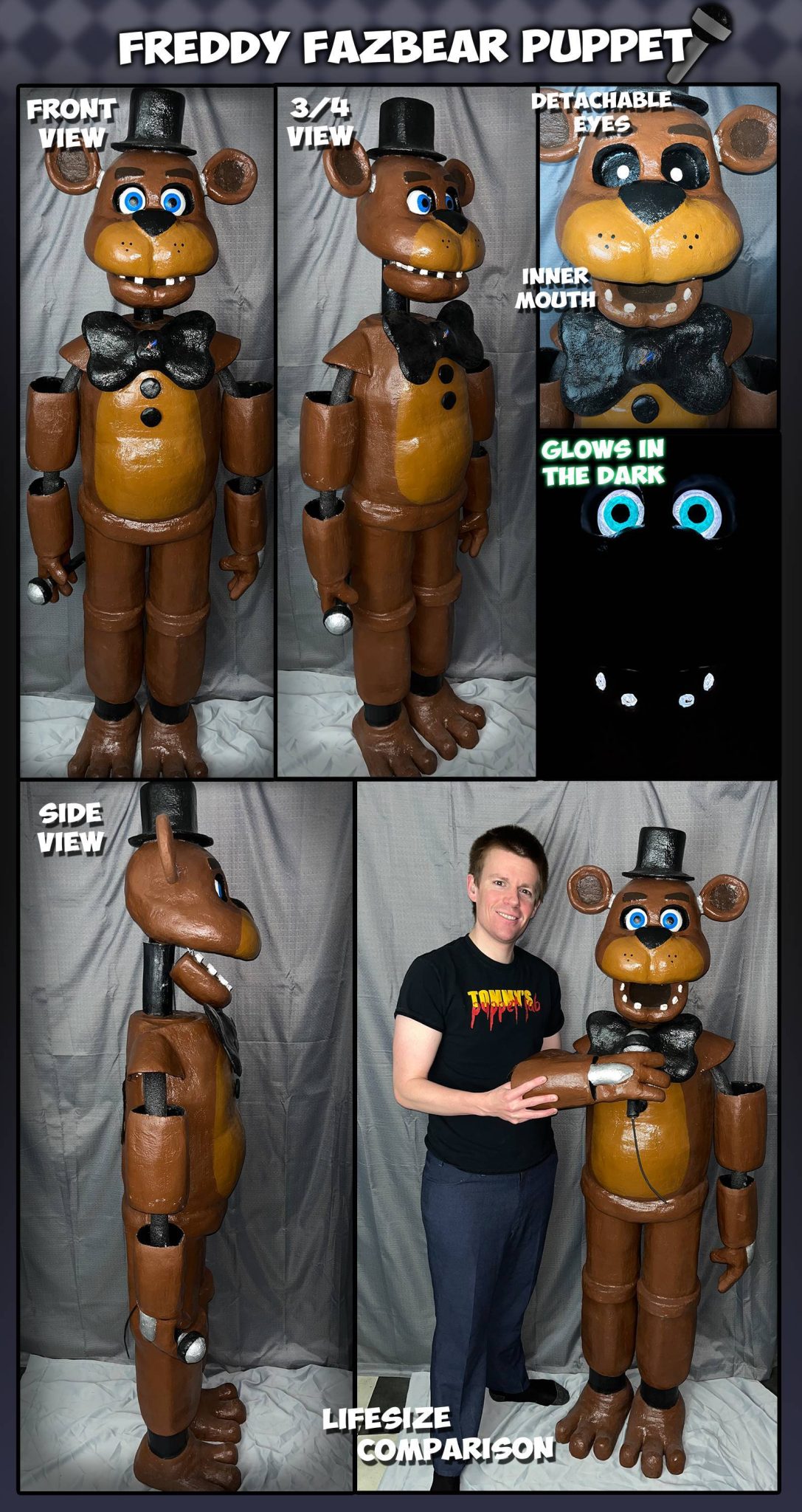 Five Nights at freddy's Puppets